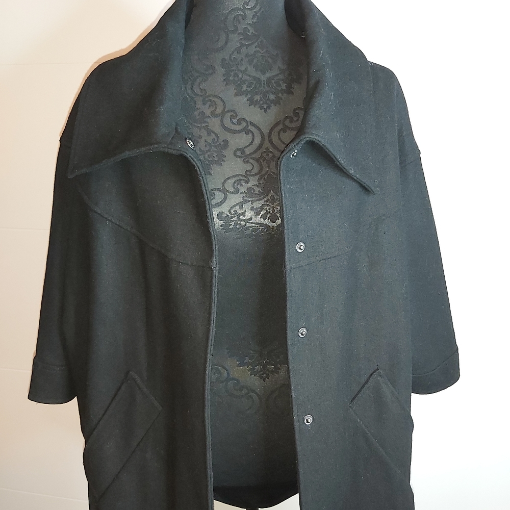Steve Madden Wool Cape/Poncho Jacket